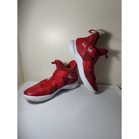 Nike LeBron Soldier 12 TB 'University Red' Men's Size 11.5 - Picture 1 of 6